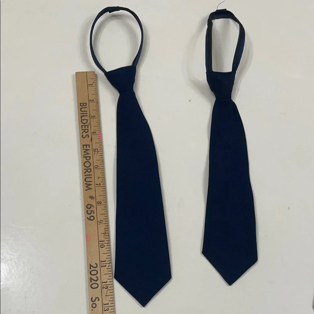 Classic Navy Blue Boy’s Tie